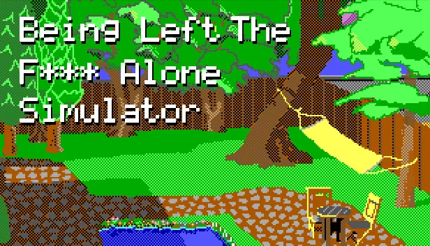独自被留下模拟器（Being Left The F*** Alone Simulator） 游戏封面