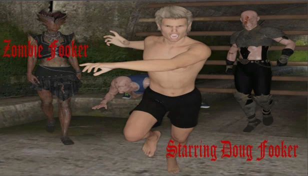 僵尸福克：道格·福克主演（Zombie Fooker: Starring Doug Fooker） 游戏封面