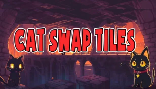猫咪交换方块（Cat Swap Tiles） 游戏封面