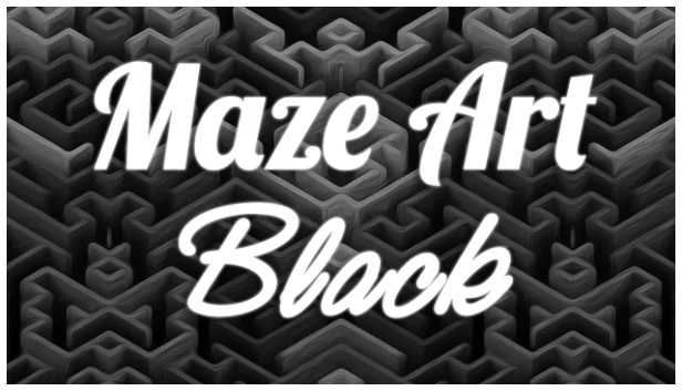 迷宫艺术:黑色(Maze Art: Black) 游戏封面