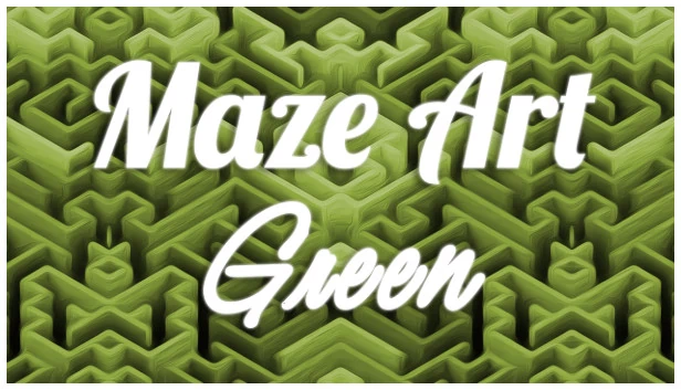 迷宫艺术：绿色（Maze Art: Green） 游戏封面