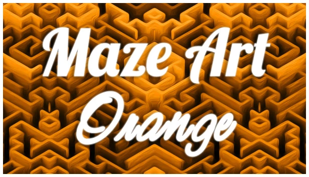迷宫艺术：橙色（Maze Art: Orange） 游戏封面