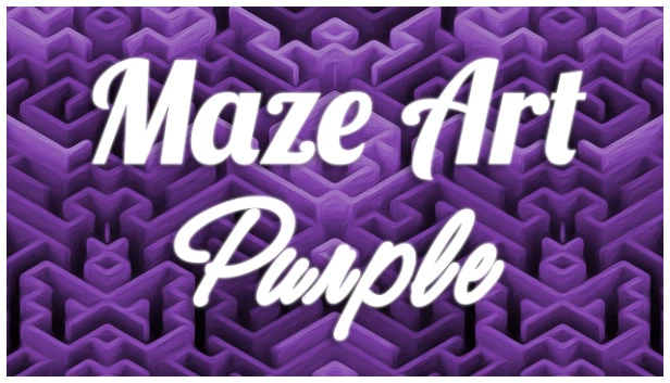 迷宫艺术：紫色（Maze Art: Purple） 游戏封面