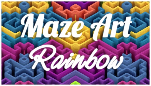 迷宫艺术：彩虹（Maze Art: Rainbow） 游戏封面