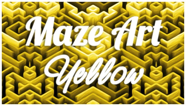 迷宫艺术：黄色（Maze Art: Yellow） 游戏封面