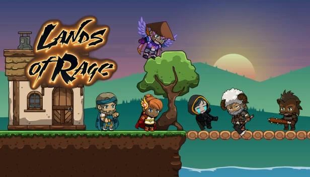 愤怒之地（Lands of Rage） 游戏封面