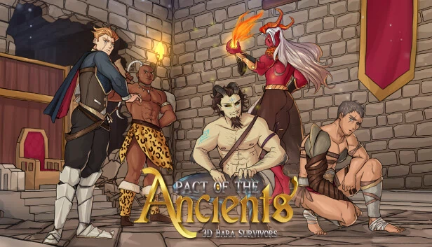 远古契约 - 3D 壮汉幸存者（Pact of the Ancients - 3D Bara Survivors） 游戏封面