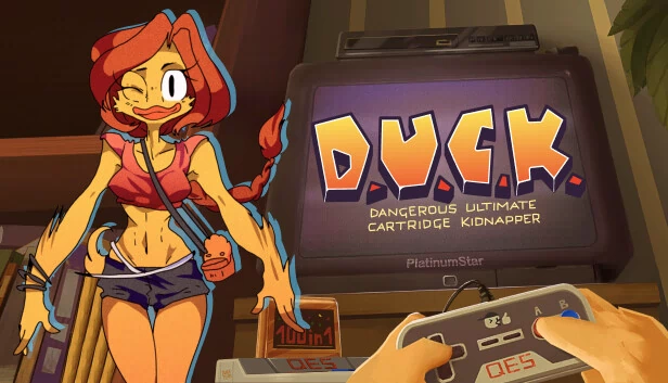 DUCK:危险终极卡带绑架者(DUCK: Dangerous Ultimate Cartridge Kidnapper) 游戏封面
