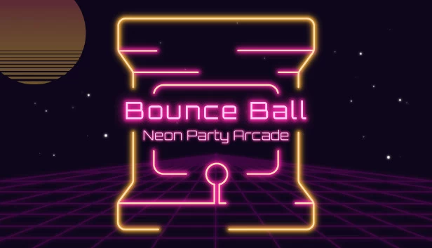 弹球：霓虹派对街机（Bounce Ball: Neon Party Arcade） 游戏封面
