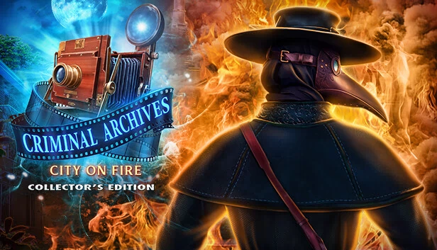 罪案档案：烈火之城 收藏版（Criminal Archives: City on Fire Collector's Edition） 游戏封面