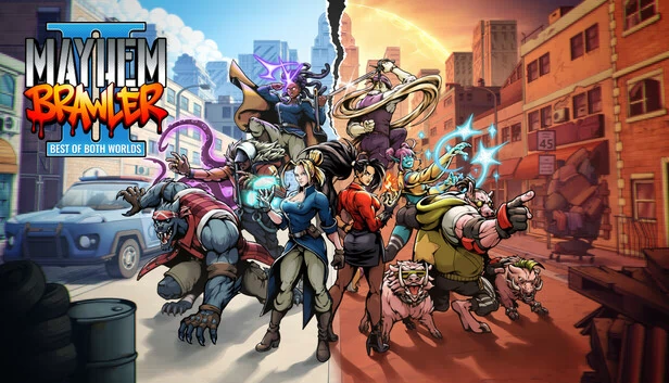 混乱大乱斗 II：两全其美（Mayhem Brawler II: Best of Both Worlds） 游戏封面