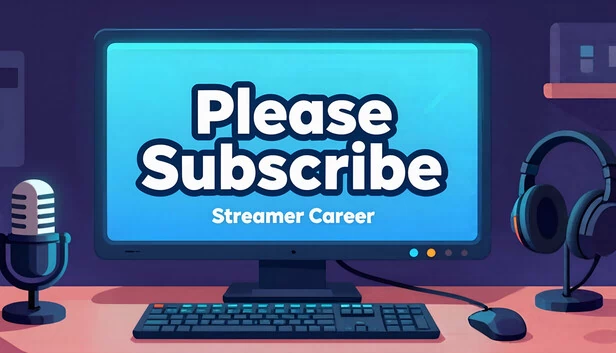 请订阅：主播生涯（Please Subscribe: Streamer Career） 游戏封面