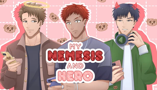 我的宿敌与英雄 - 日常男孩之爱（BL）视觉小说（My Nemesis and Hero - Slice of Life Boys Love (BL) Visual Novel） 游戏封面