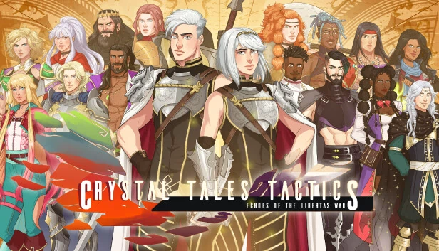 水晶传说战术：自由之战的回响（Crystal Tales Tactics: Echoes of the Libertas War） 游戏封面