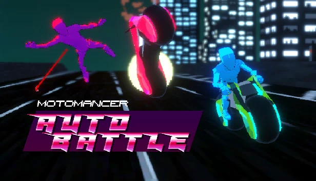 摩托法师：直播自动战斗（Motomancer: Auto Battle on Stream） 游戏封面