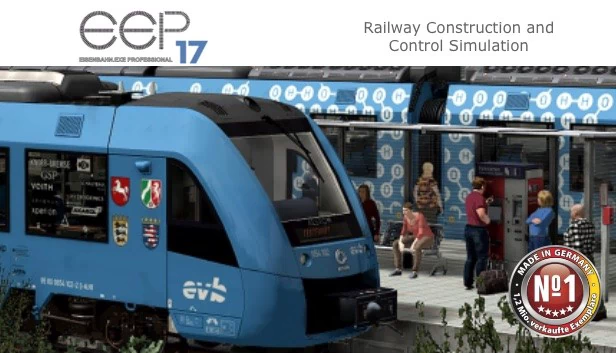 EEP 17 铁路/铁道建设与火车模拟游戏（EEP 17 Rail- / Railway Construction and Train Simulation Game） 游戏封面