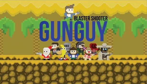 狂暴射击！（Blaster Shooter GunGuy!） 游戏封面