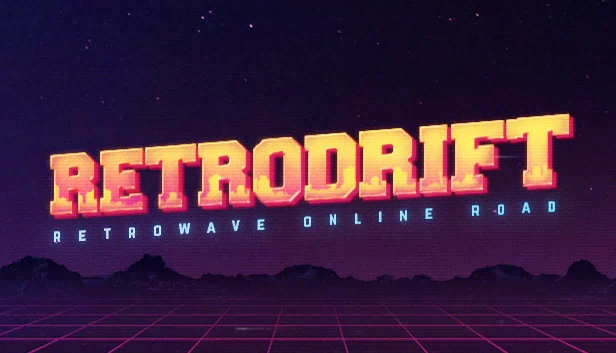 复古漂移：复古浪潮在线公路（RetroDrift: Retrowave Online Road） 游戏封面