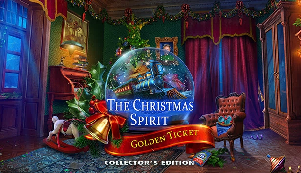 圣诞精神：金票 收藏版（The Christmas Spirit: Golden Ticket Collector's Edition） 游戏封面