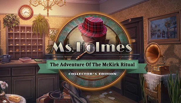 福尔摩斯小姐：麦柯克仪式冒险 收藏版（Ms. Holmes: The Adventure of the McKirk Ritual Collector's Edition） 游戏封面