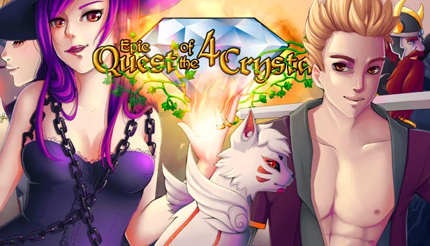 史诗冒险之四个水晶（Epic Quest of the 4 Crystals） 游戏封面