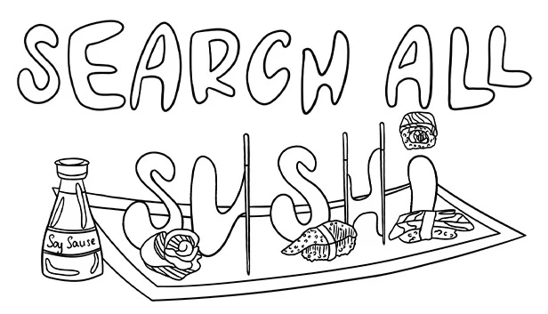 SEARCH ALL - 寿司（SEARCH ALL - SUSHI） 游戏封面