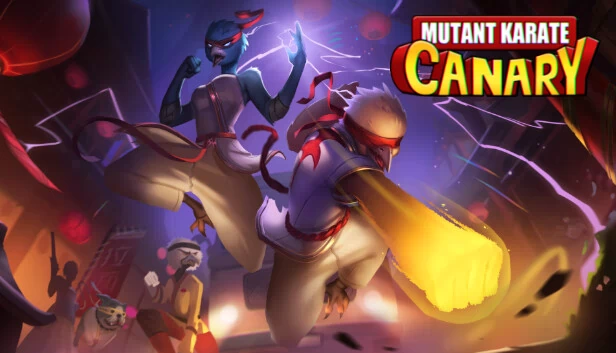 变异空手道金丝雀（Mutant Karate Canary） 游戏封面
