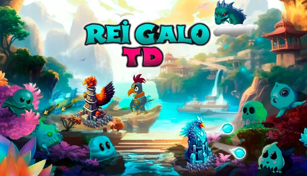 公鸡国王塔防（King Rooster TD (Rei Galo TD)） 游戏封面