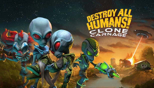 消灭全人类！——克隆大屠杀（Destroy All Humans! – Clone Carnage） 游戏封面