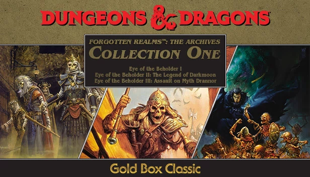 被遗忘的国度：档案 - 合集一（Forgotten Realms: The Archives - Collection One） 游戏封面
