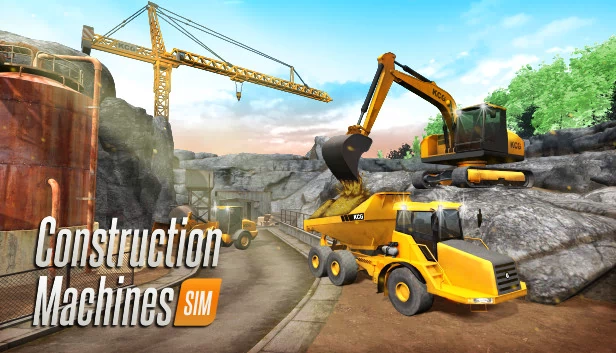 Construction Machines SIM: 桥梁、建筑和施工卡车模拟器（Construction Machines SIM: Bridges, buildings and constructor trucks simulator） 游戏封面