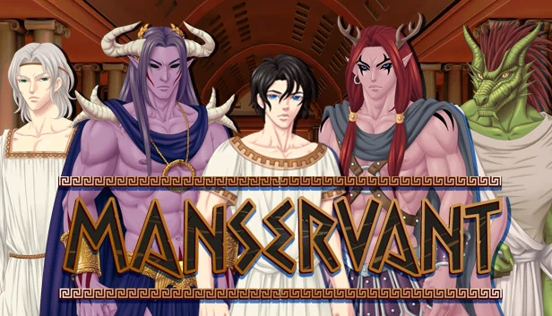 ManServant: Gay Visual Novel 游戏封面