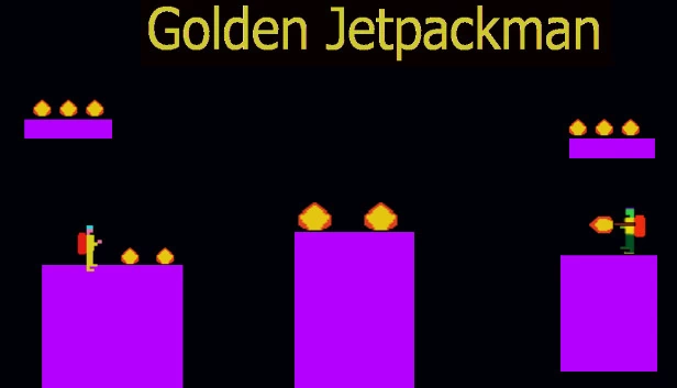 金色喷气背包人(Golden Jetpackman) 游戏封面