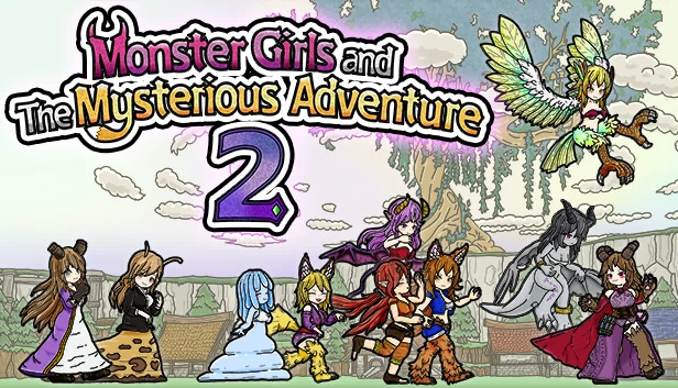 魔物娘与不可思议的冒险2（Monster Girls and the Mysterious Adventure 2） 游戏封面