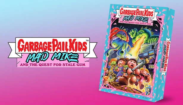垃圾袋小孩：疯狂迈克与陈年口香糖的冒险（Garbage Pail Kids: Mad Mike and the Quest for Stale Gum） 游戏封面