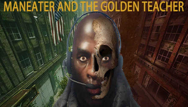 食人鲨与黄金导师（Maneater and the Golden Teacher） 游戏封面