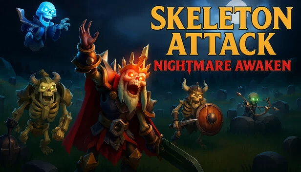 骷髅攻击：噩梦觉醒（Skeleton Attack: Nightmare Awaken） 游戏封面