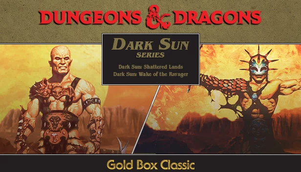 龙与地下城：黑暗太阳系列（Dungeons & Dragons: Dark Sun Series） 游戏封面