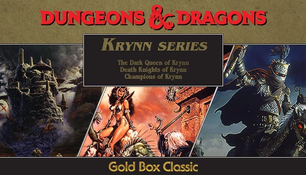 龙与地下城：克莱恩系列（Dungeons & Dragons: Krynn Series） 游戏封面