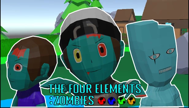 四元素：僵尸（The Four Elements: Zombies） 游戏封面