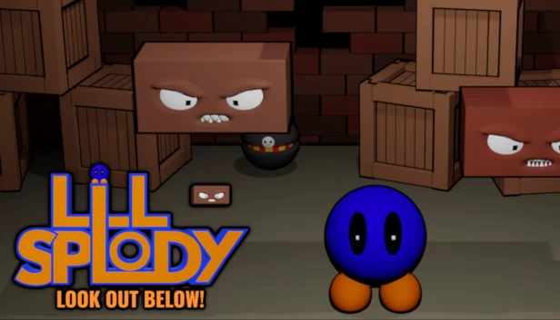 小小爆炸：小心下方！（Lil Splody: Look Out Below!） 游戏封面