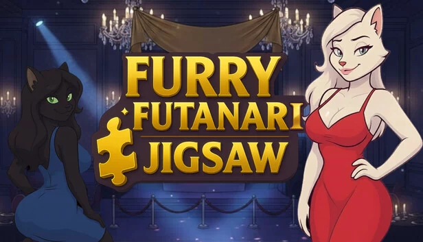 兽人扶他拼图（Furry Futanari Jigsaw） 游戏封面