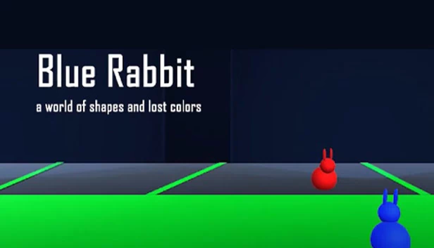 蓝兔：形状与失落色彩的世界（Blue rabbit a world of shapes and lost colors） 游戏封面