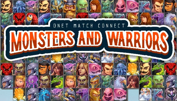怪兽与勇士 - 连连看(Monsters and Warriors - Onet Match Connect) 游戏封面