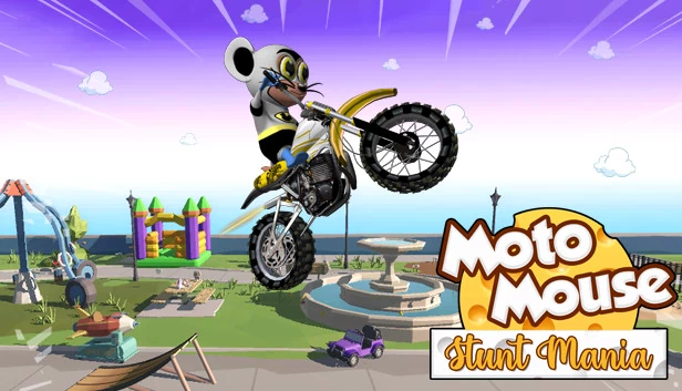 摩托鼠标特技狂热（Moto Mouse Stunt Mania） 游戏封面