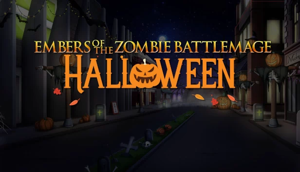 僵尸战斗法师的余烬：万圣节（Embers of the Zombie Battlemage: Halloween） 游戏封面