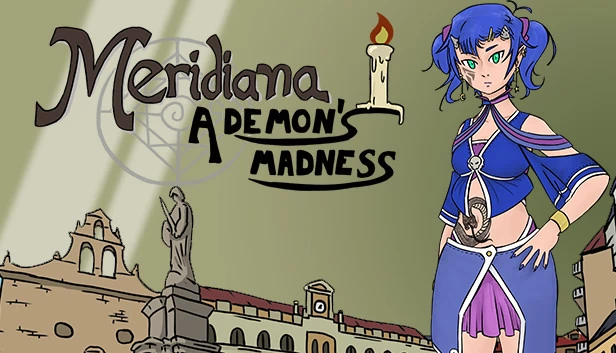 Meridiana - 恶魔的疯狂（Meridiana - A demon's madness） 游戏封面