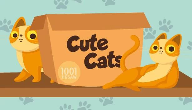 1001 拼图：可爱猫咪（1001 Jigsaw. Cute Cats） 游戏封面