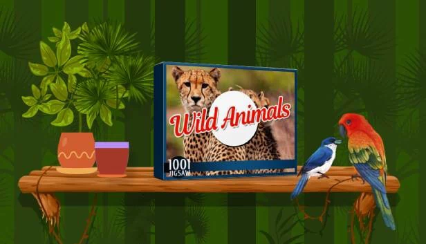 1001拼图:野生动物(1001 Jigsaw. Wild Animals) 游戏封面