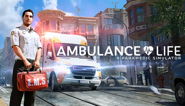 救护车生活：救护员模拟器（Ambulance Life: A Paramedic Simulator） 游戏封面